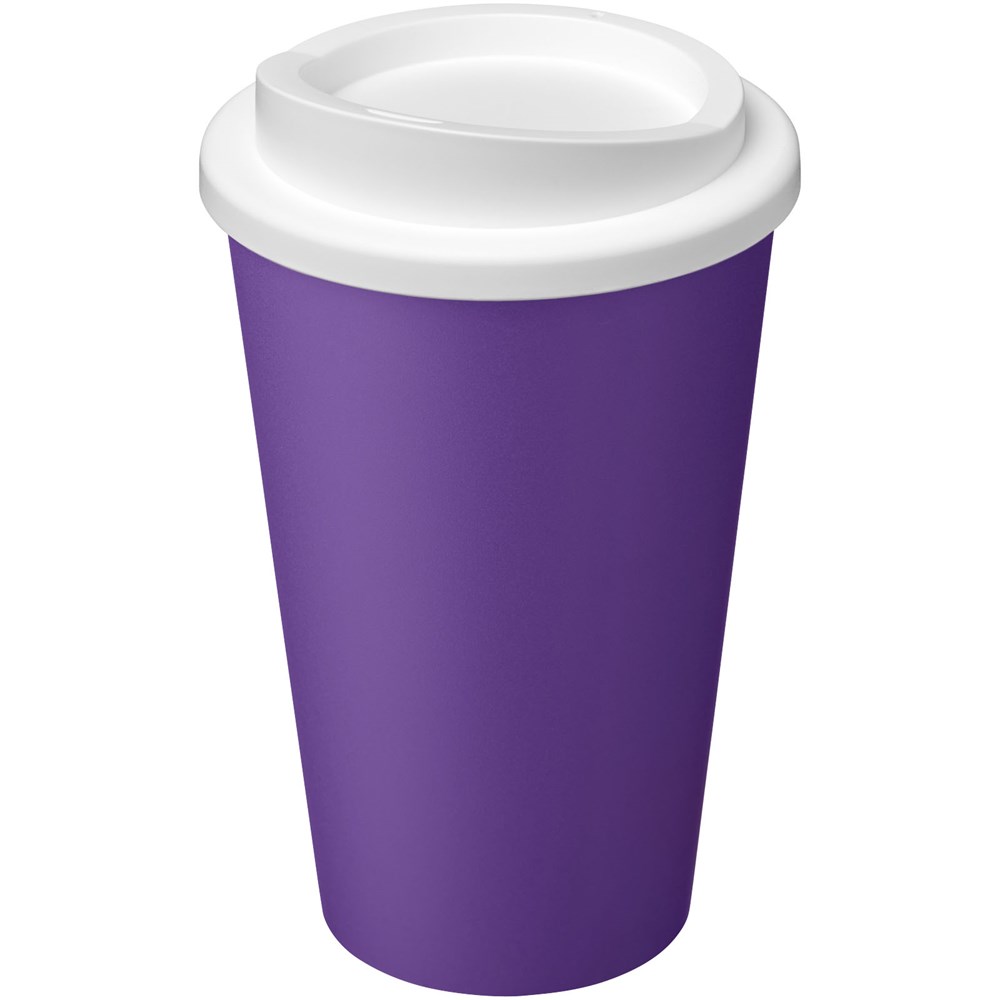 Americano® Eco 350 ml gerecyclede drinkbeker - Paars, Wit