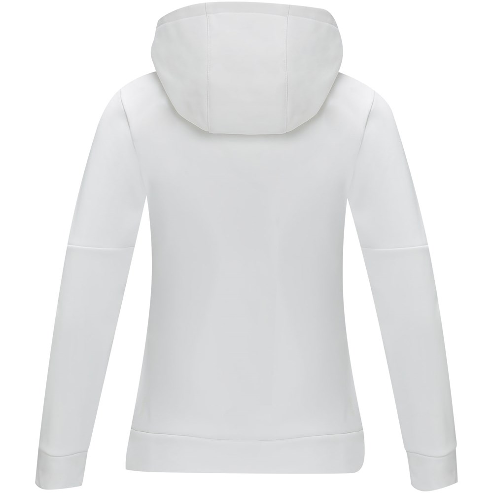 Sayan anorak dames sweater met halve rits en capuchon