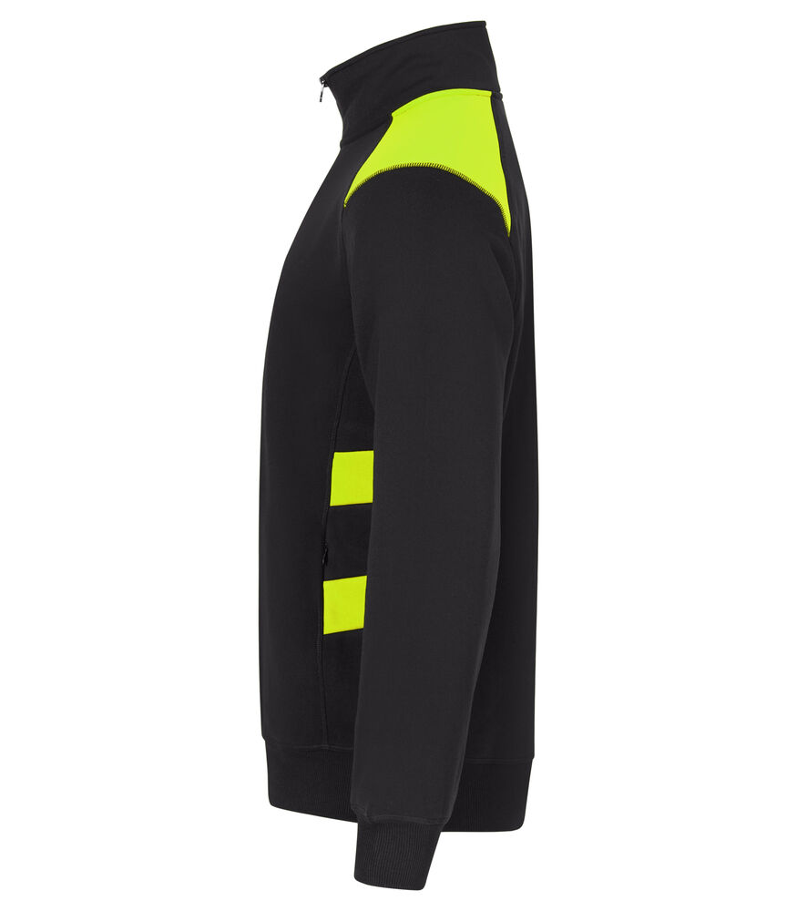 Clique - Ambition Half Zip Signaalgeel 3XL