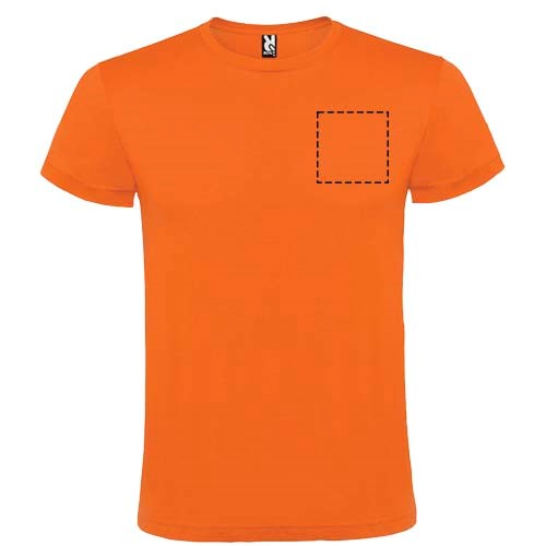 Atomic unisex T-shirt met korte mouwen