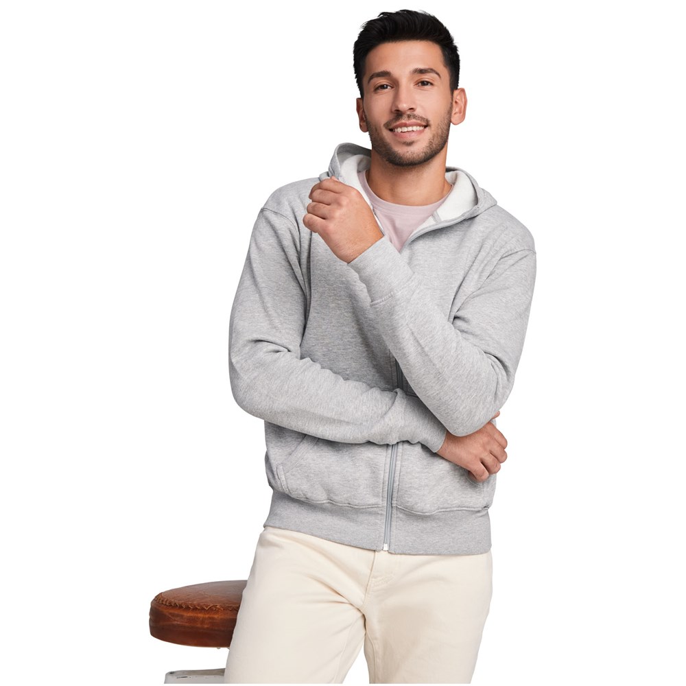 Montblanc unisex hoodie met volledige rits