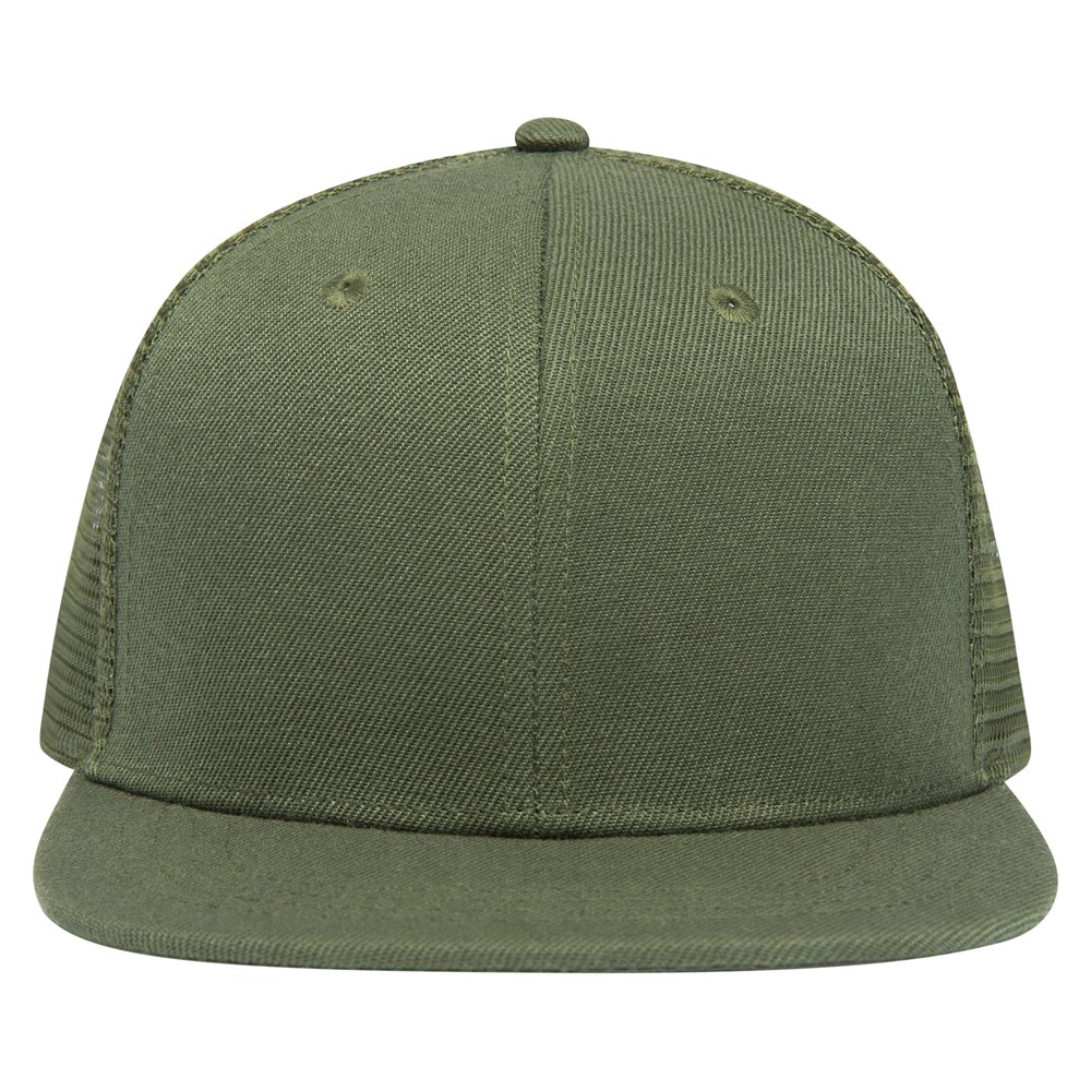  Trucker cap hoog profiel flat peak - retail