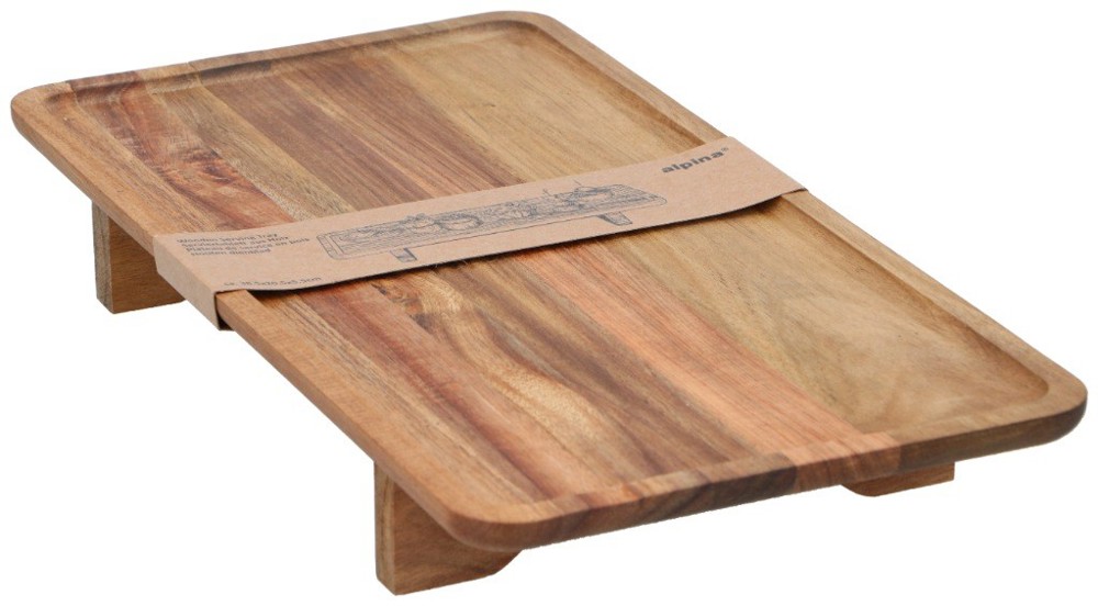 ALPINA Serving Tray 38.3x20.5x5.5cm- Bruin