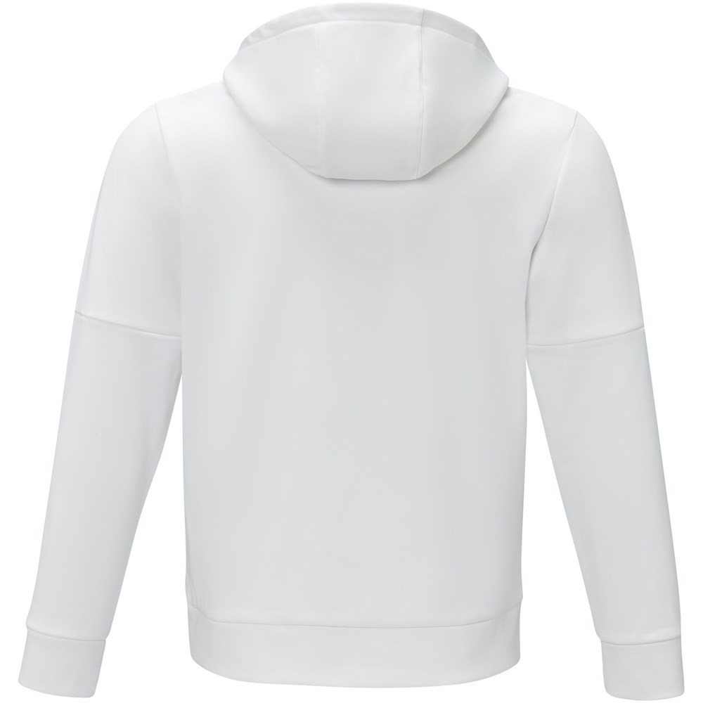 Sayan anorak heren sweater met halve rits en capuchon