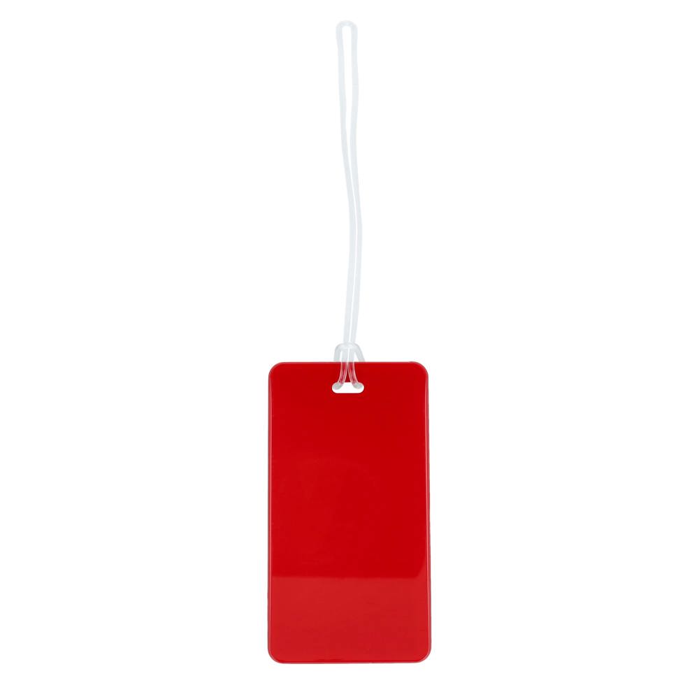 Bagagelabel - Rood