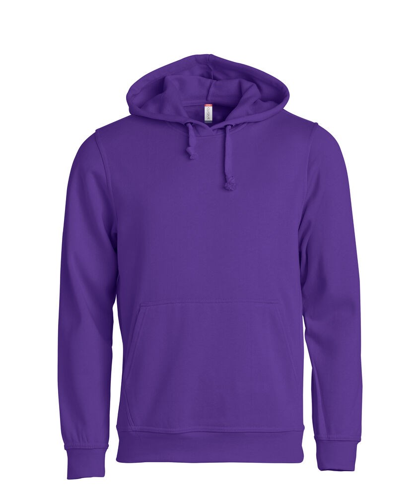 Clique - Basic Hoody Helder Lila M