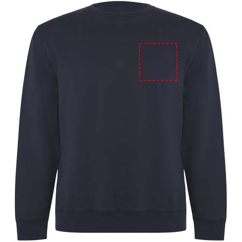 Batian biologisch katoenen uniseks sweater met ronde hals