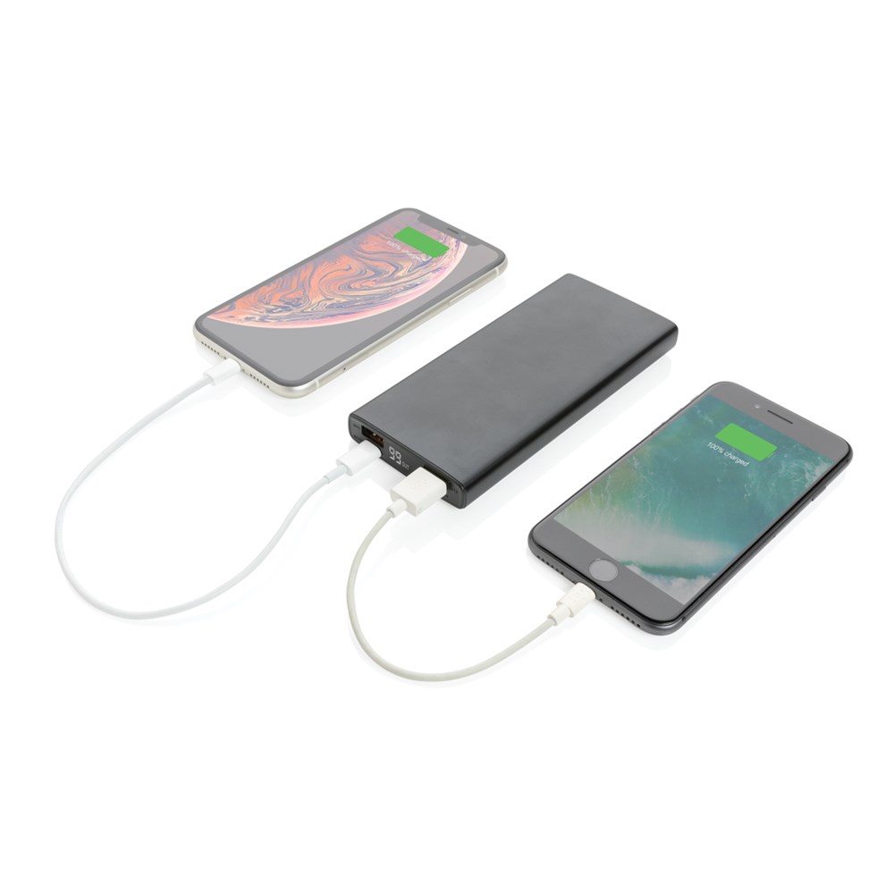 Aluminium 18W 10.000 mAh PD Powerbank