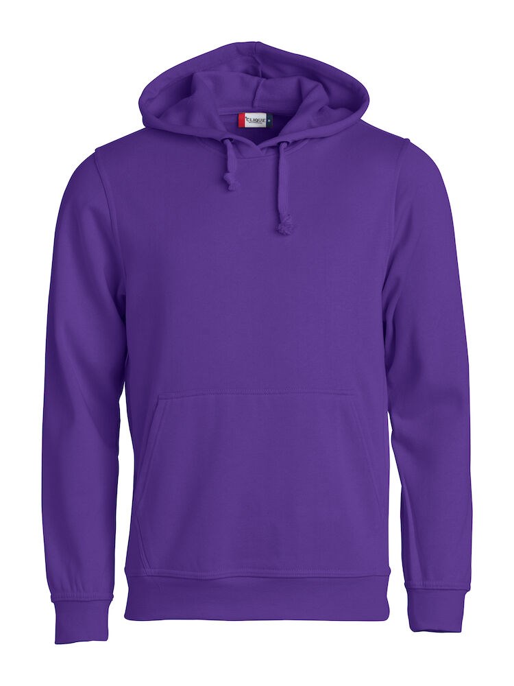 Clique - Basic Hoody Helder Lila M