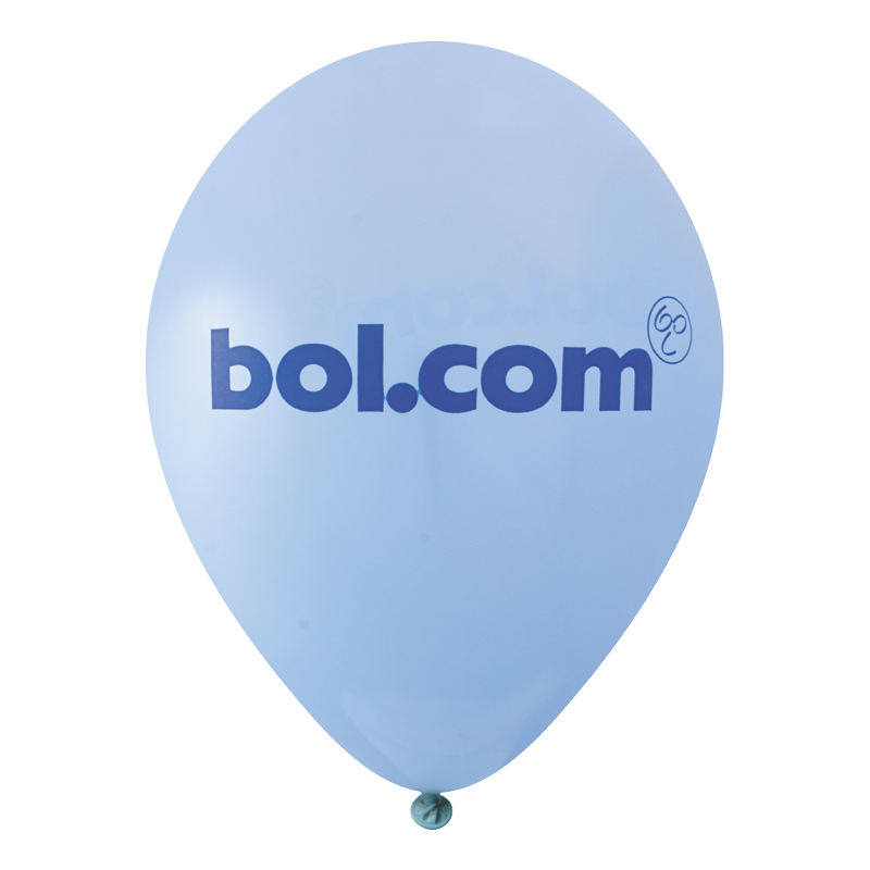 Ballonnen bedrukt 90/100 cm - Ø 35 cm - 12 inch