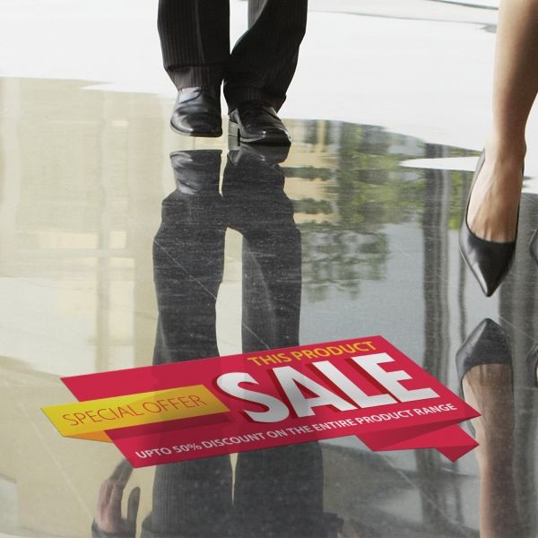 Floor Sticker Long Term- 250-500 cm²