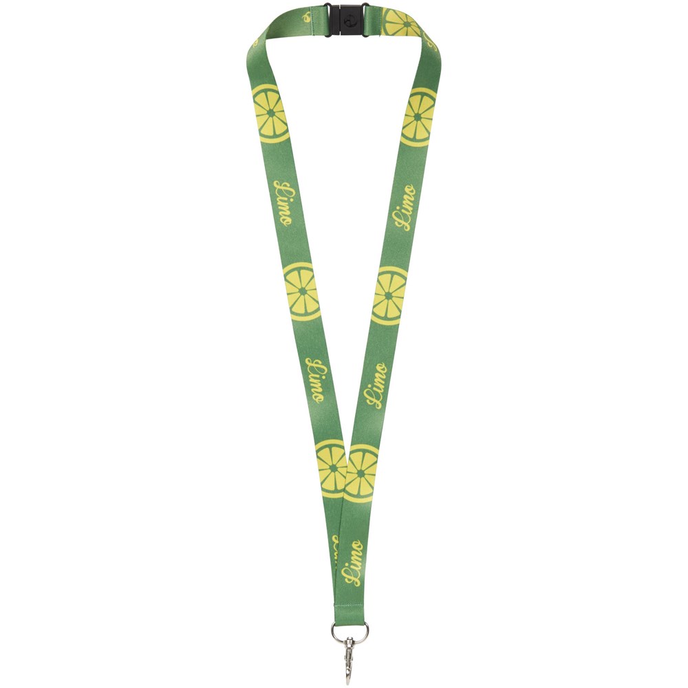 Addie sublimatie lanyard met safety breakaway sluiting