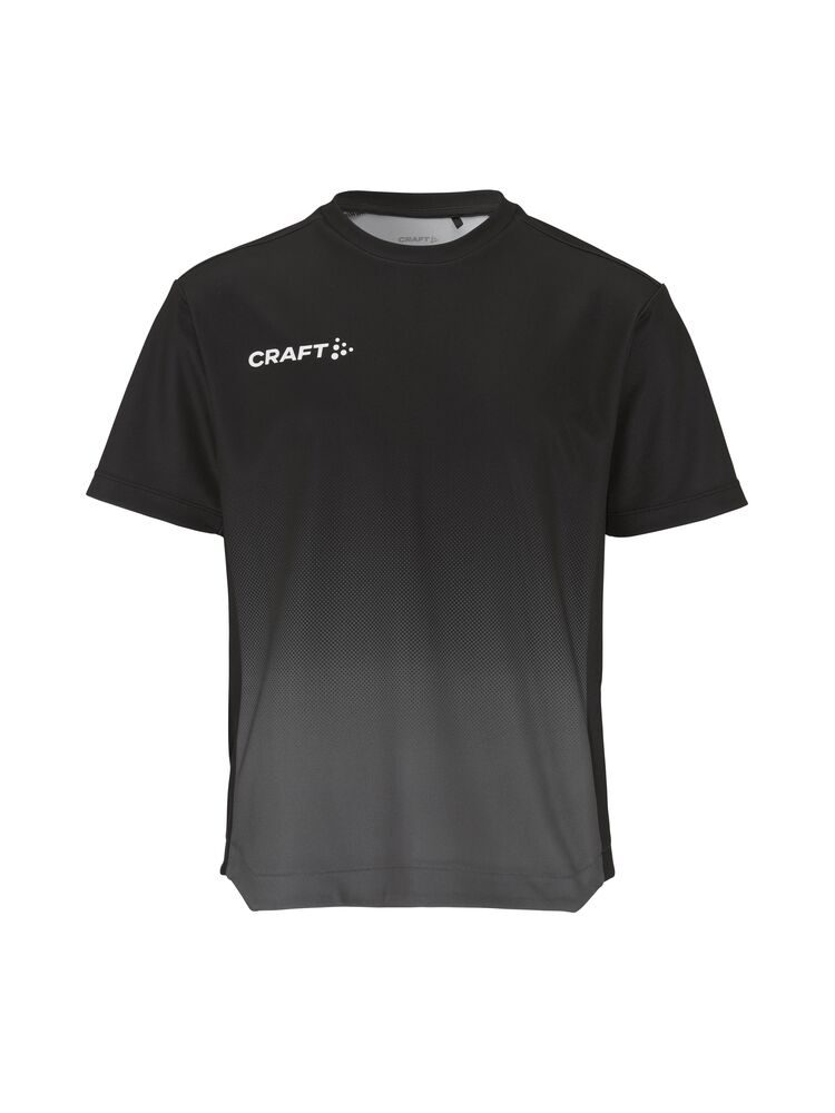 Craft - Evolve 2.0 Structured Graphic Jersey Jr Black/Granite 158/164