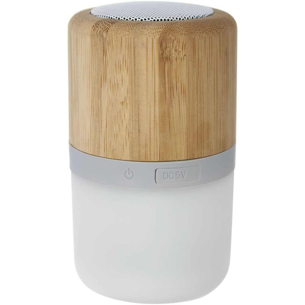 Aurea bamboe Bluetooth®-speaker met licht 