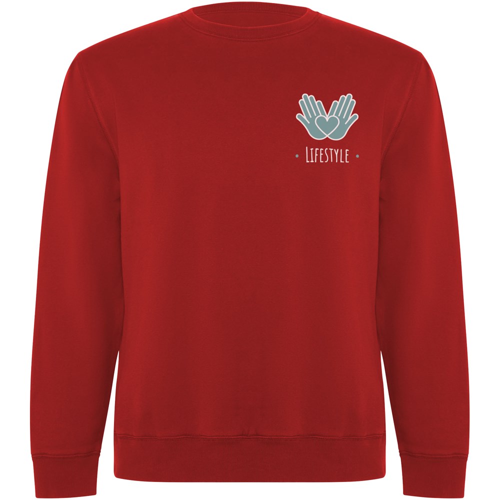 Batian biologisch katoenen uniseks sweater met ronde hals