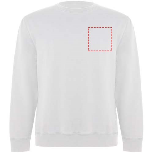 Batian biologisch katoenen uniseks sweater met ronde hals